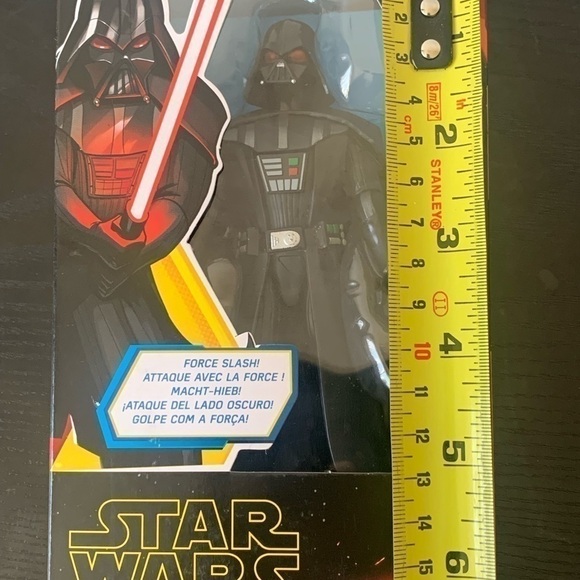 𝅺DISNEY‎ Hasbro Star Wars Darth Vader Action Figure NEW IN BOX. - Picture 3 of 3
